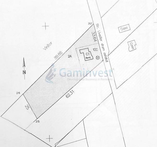 Teren de vanzare, intravilan 2.300 mp zona Doja, in Oradea - 2