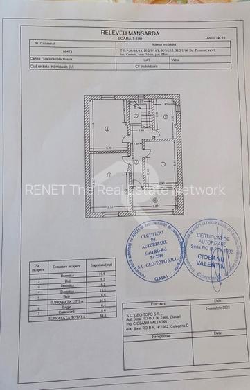 BERCENI – MACULUI, CASA 112 MP UTILI +POD 40MP, LOT 320 MP! - 27