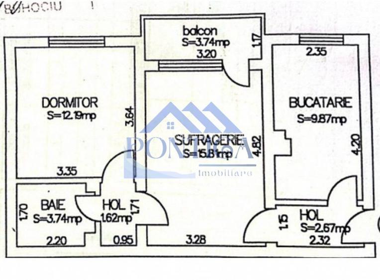 Apartament 2 camere de inchiriat | City Park Mall - 17