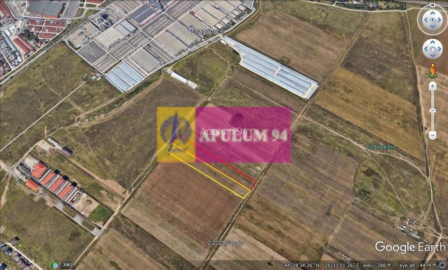 7500 mp teren Fundeni-Dobroesti-stejarului - 2