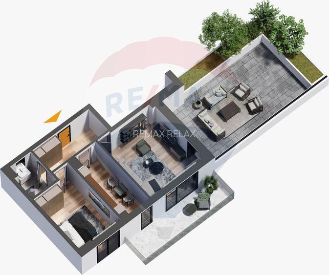 APARTAMENT CU 2 CAMERE - CUG - 0% COMISION - 13