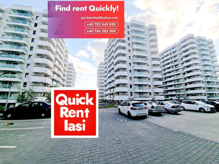Copou Royal Town Residence Apartament 2Camere Decomandat Modern Spatios - 14