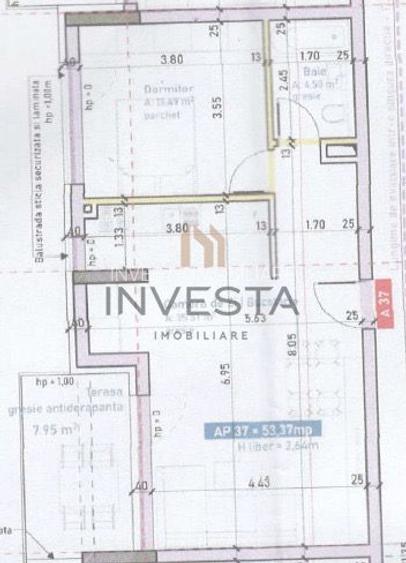 Apartament 2 camere, orientare vestica! Cu extras de carte funciara! - 1