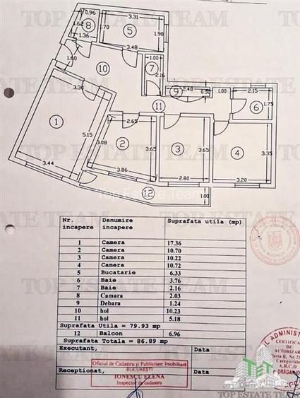 Apartament 4 camere | Doamna Ghica | Vizavi de Parc - 22