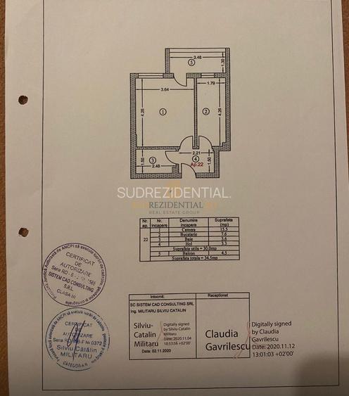 Garsoniera de vanzare, disponibila imediat, Popesti-Leordeni - 13