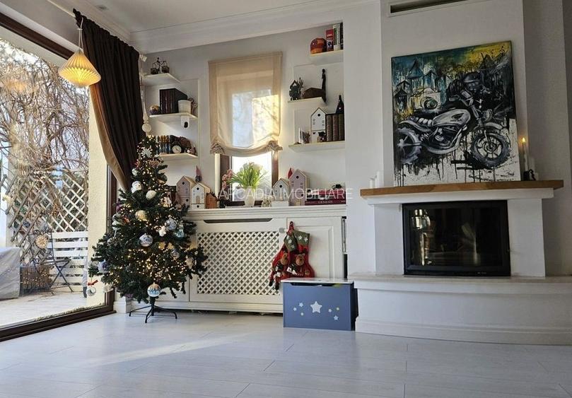 Casa 4 camere | Parcul Mogosoaia | Drum privat cu bariera | P+1+Pod | Semineu - 4