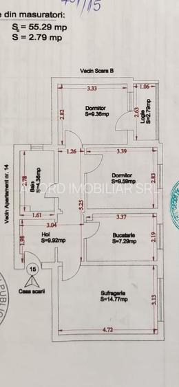 Apartament 3 camere zona Inel II - 9