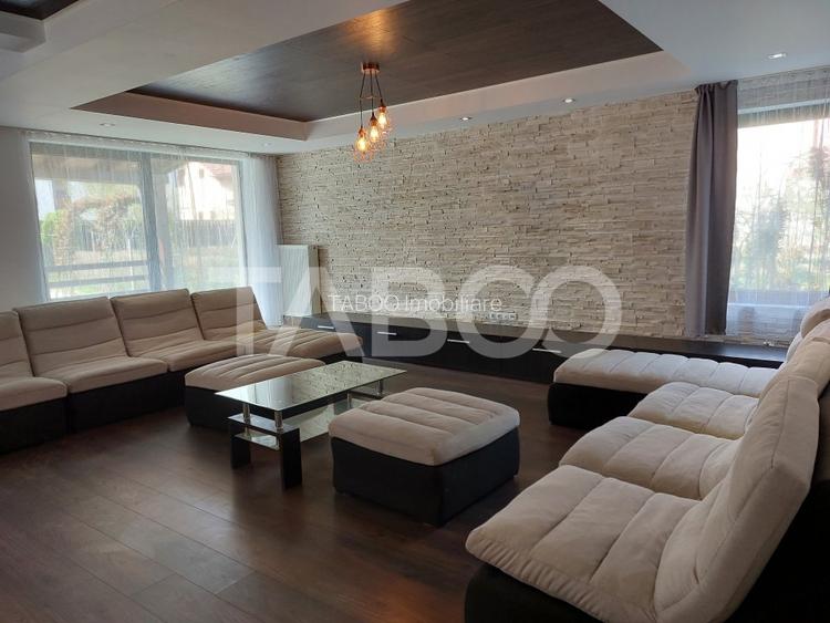 Casa de inchiriat cu 5 camere si 780 mp gradina langa padure in Sibiu - 8