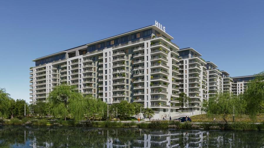 Apartament 2 Camere + Birou - 3 A/Hils Nord-Pipera- Vedere la Lac / Comision 0% - 6