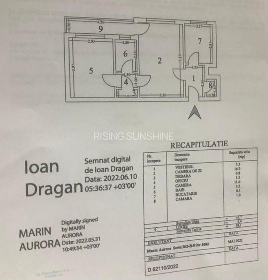 2 camere | decomandat | 300 m Metrou Gorjului - 9