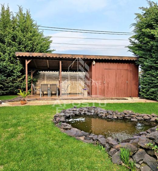 Casa individuala de vanzare, mobilata si utilata, teren 670 mp, Sag - 32