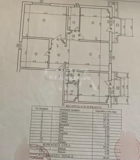 4 camere, 8/8, 97 mp, anvelopat-Sebastian-Str. Cobadin - 8