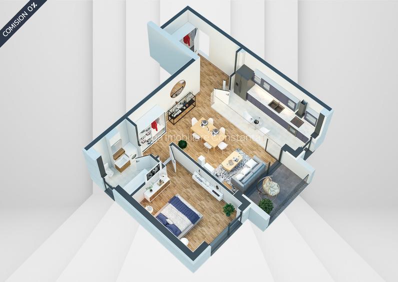 ✅TVA inclus: Apartament 2 camere la cheie » Primo Residence Constanța - 1