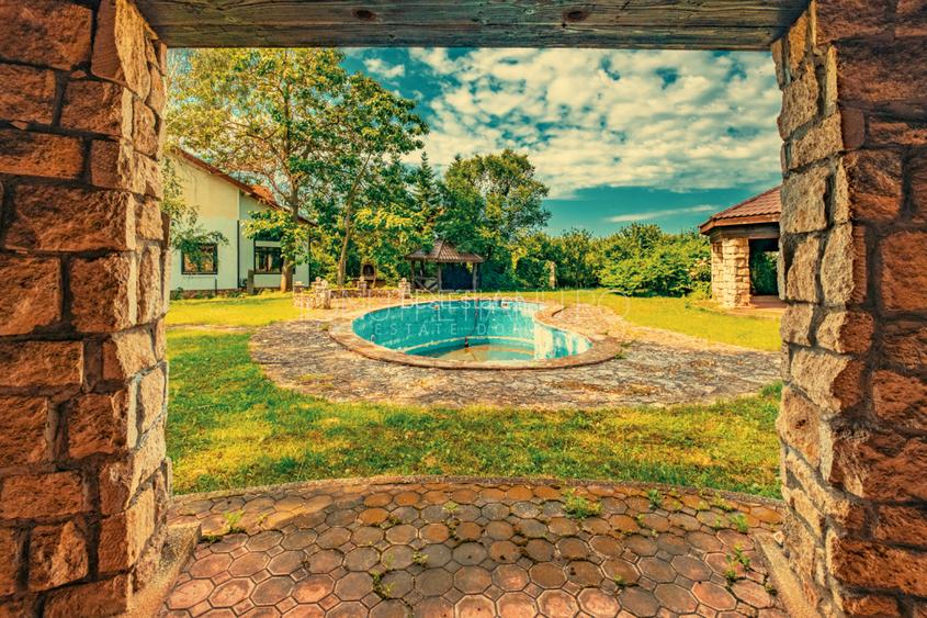 Casa superba cu vedere la lac in Izvorani – piscina, natura,si potential imens! - 10