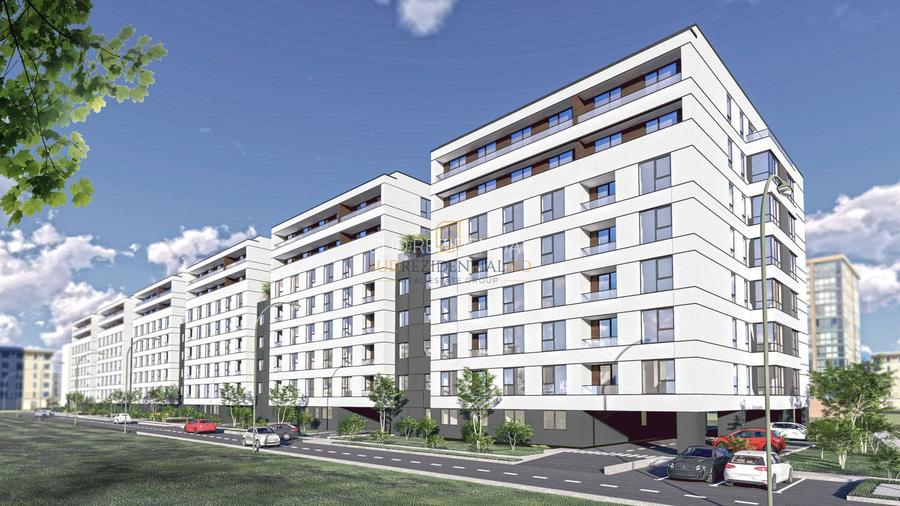 Apartament modern cu incalzire in pardoseala, 2 camere, decomandat, S4 - 7