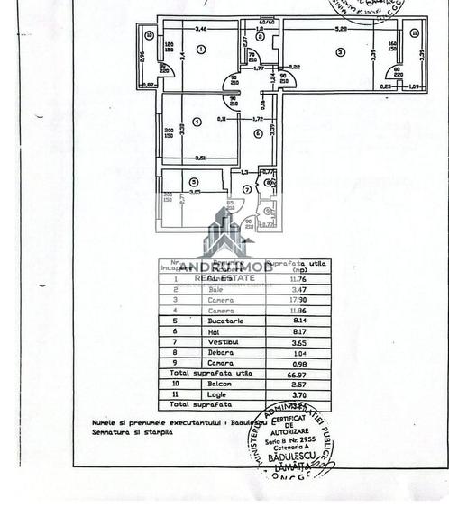 Apartamen 3 Camere | Metrou Dristor 2 la 2 minute pe jos - 15