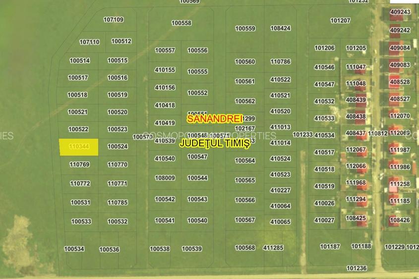 Parcela Intravilan | 650 MP | Covaci | Comision 0 - 3