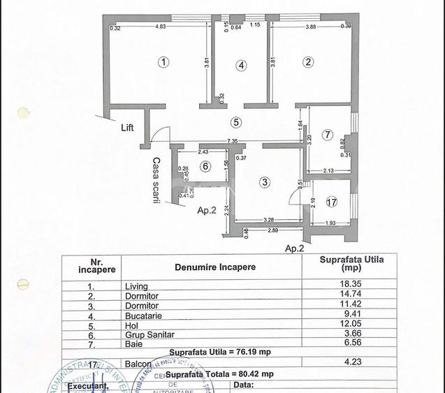 Apartament 3 camere | Faleza Nord | langa plaja | - 1