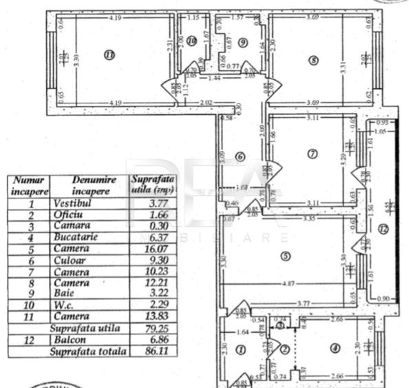 4 camere, 1/4, 86mp-Drumul Taberei-.Mall Plaza - 7