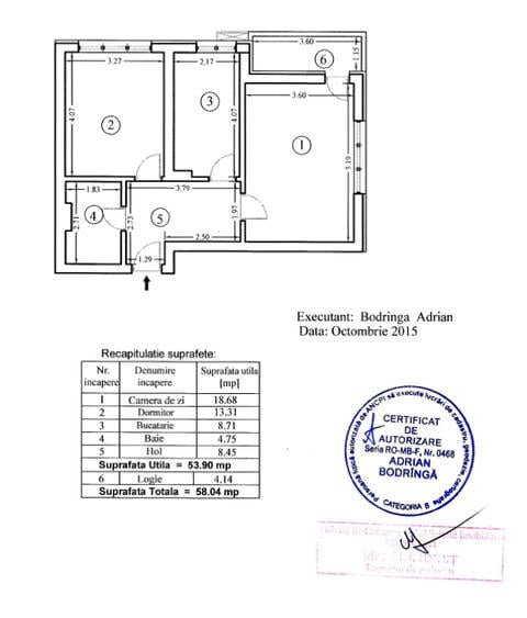Vand apartament 2 camere decomandat in zona mall Plaza vizavi de parcul Liniei - 16