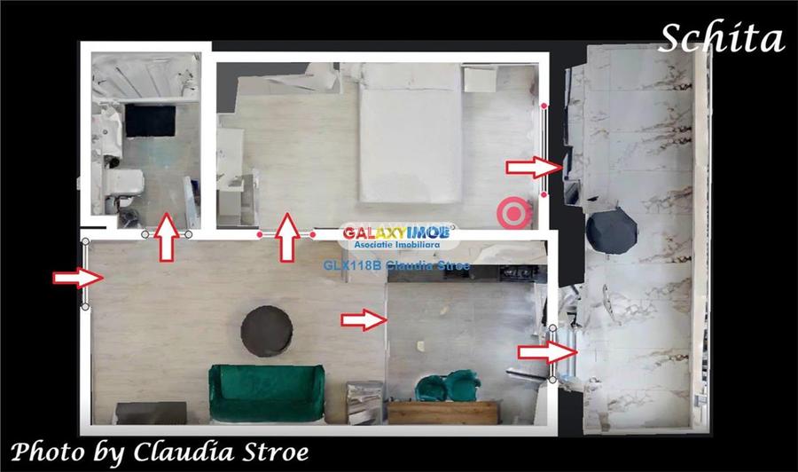 INCHIRIERE GARSONIERA STUDIO DIMITRIE LEONIDA - METROU BERCENI - 7