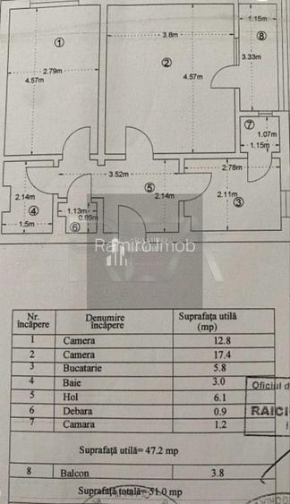 2 Camere - Camil Ressu - Parklake - Loc parcare - 16