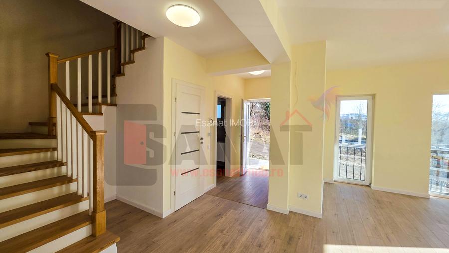 Casa P+E Noua, singur in curte, Garaj, Viile Sibiului, Gradina |VIDEO - 4