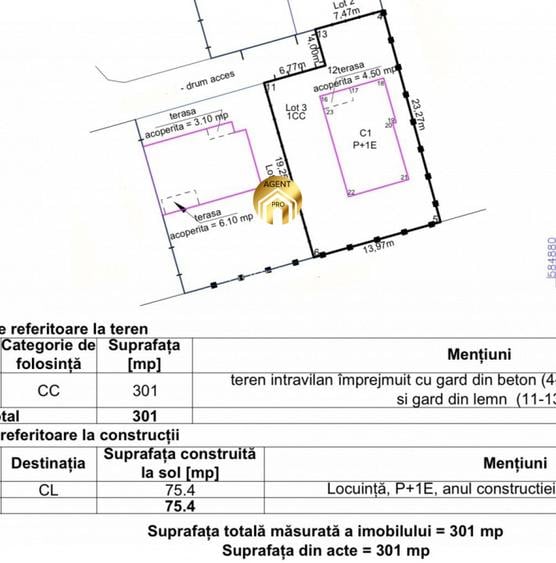 OFERTA Vila Individuala - 5 camere - 301 mp teren - Pret excelent! Otopeni - 18
