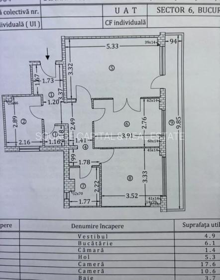 3 camere | decomandat | Drumul Taberei | Metrou Raul Doamnei - 4