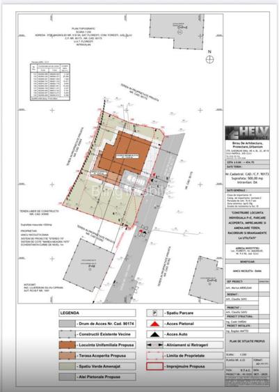 Teren autorizat de vanzare , pentru o Idividuala zona Magnoliei - 4