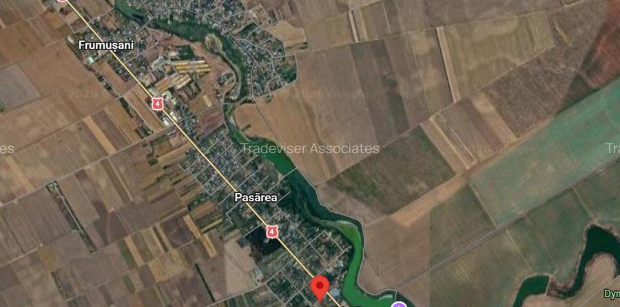 Teren intravilan 4.990 mp – Frumușani, zona Pasărea | Deschidere 22,5 m - 9