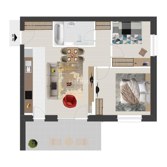 Eleganță la apus – apartament 3 camere, în zona Lipovei, lângă pădure - 7