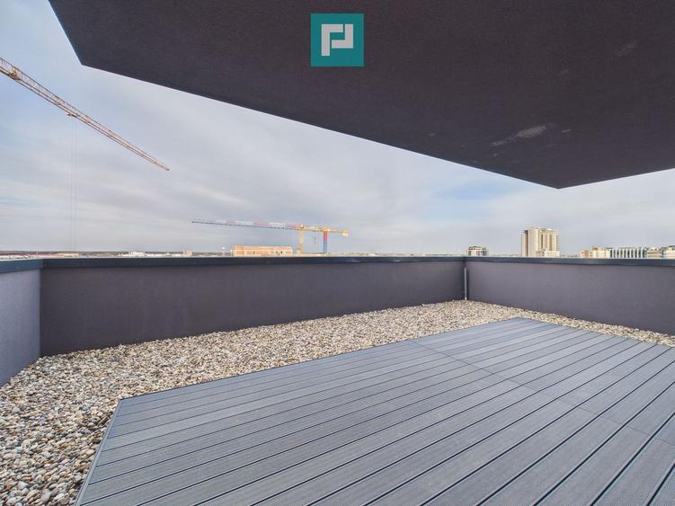 Apartament 3 camere Premium , terasă 22 mp, etaj 8