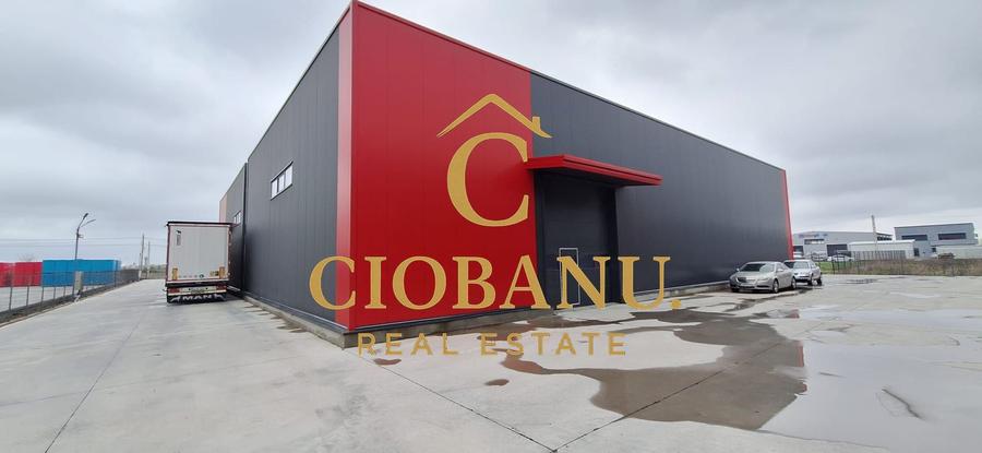 Hale industriale+Cladire de Birouri de inchiriat zona Aeroport