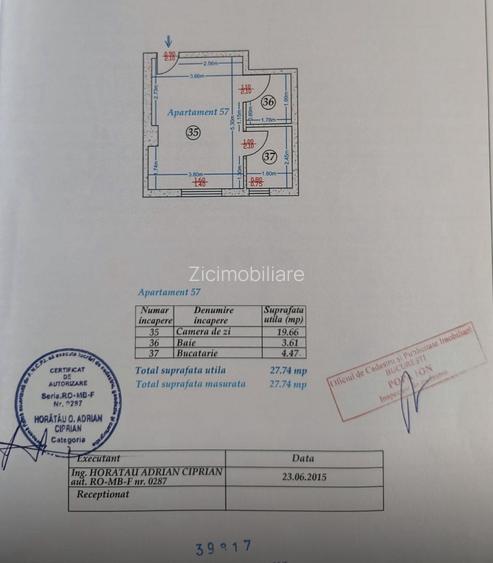 Garsonieră Mobilată complet An 2015 Dristor - 1