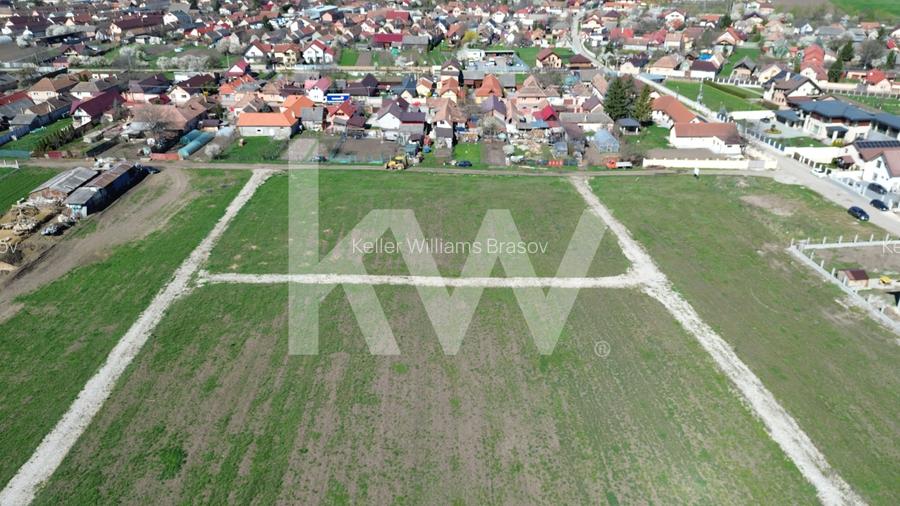 Teren de 502 mp în Hălchiu - utilități - Comision 0% - 7