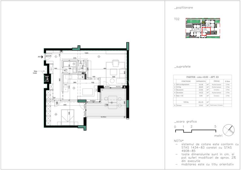 2 camere | Lake View | Parc Privat | Terasa 14 mp | - 1