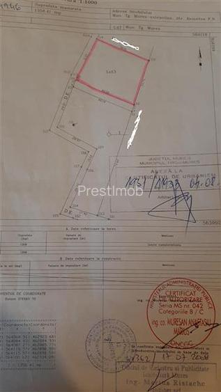 De vanzare, teren 1750 mp Remetea/Mures - 8