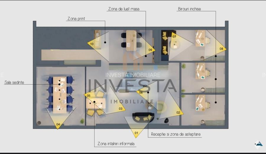 Spatiu modern, finisaje personalizabile – ideal clinica, birou, studio - 1