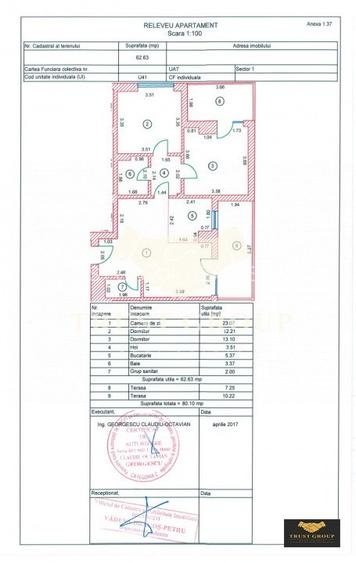 Apartament 3 camere Victoriei | Bloc 2017 | Loc de parcare  - 25