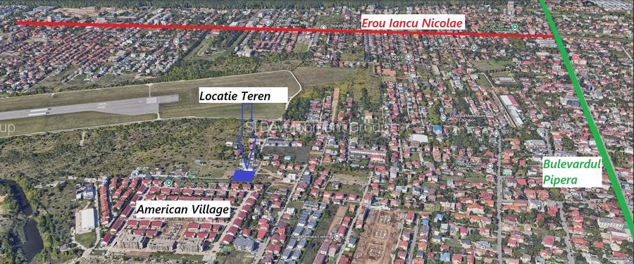 Teren Zona Pipera  Iancu Nicolae | 2242 mp |Deschidere 54m | Proiect Rezidential - 2