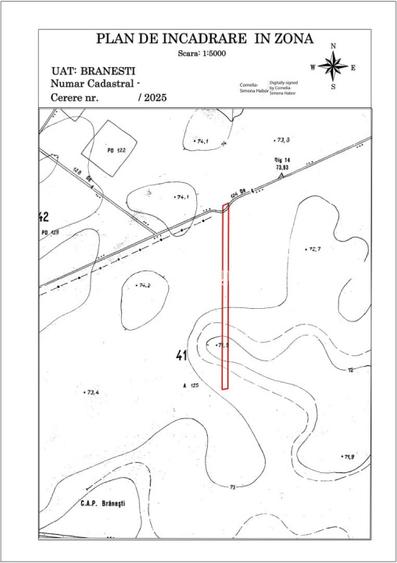 Vânzare teren industrial – Brănești Pădure, zona Makita - 2