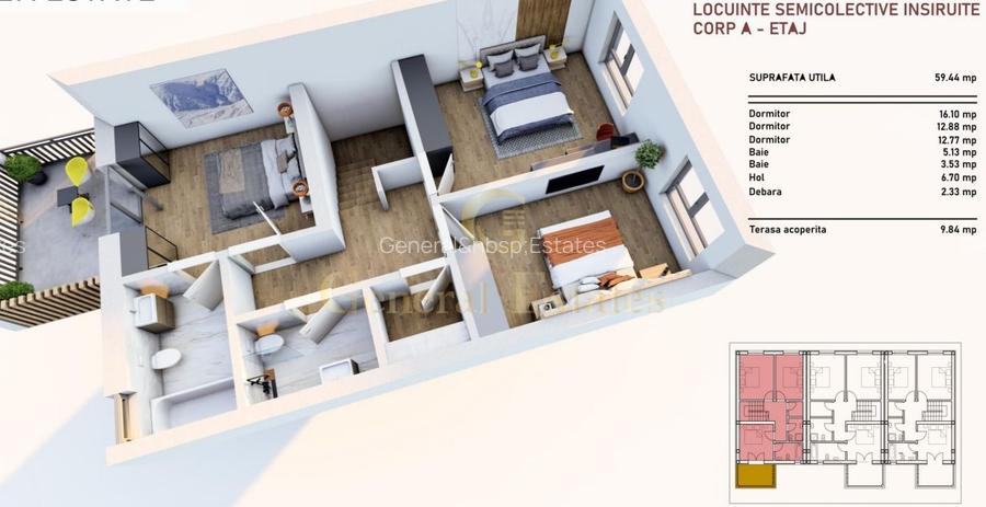 Casă modernă 4 camere Brasov  | 130 mp utili | garaj - 3