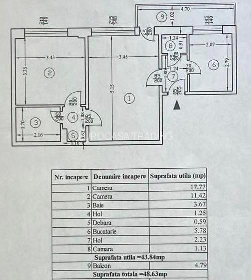 Apartament 2 camere, bld Ion Mihalache, langa metrou, renovat integral - 1