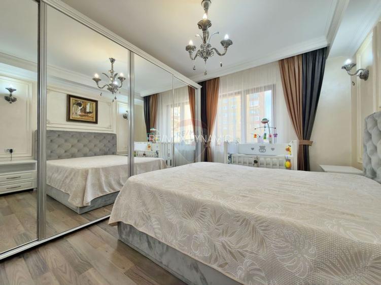 Apartament modern de vânzare, etaj 1, balcon închis, parcare privată - 3