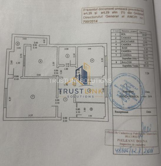 3 camere mobilat decomandat 83 mp Șoseaua Alexandriei Mărgeanului - 2