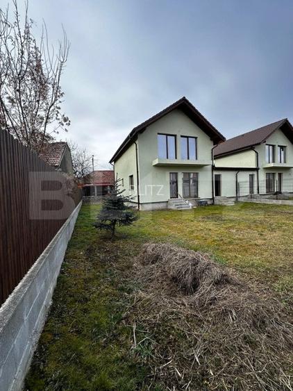 Duplex semifinisat de vanzare , 120 mp , 385 teren, garaj! Gilau  - 4
