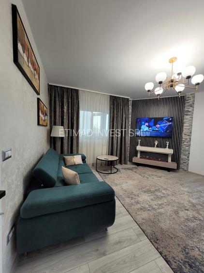 TOMIS NORD - CAMPUS - 2 camere mobilat modern - termen lung - 600 Euro - 19