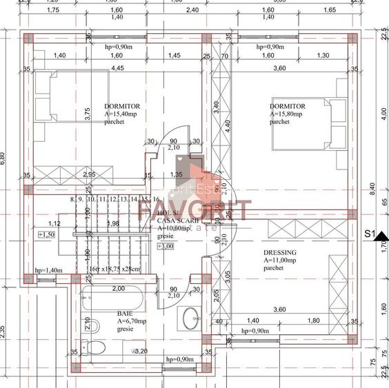 Casa individuala. Disponibila imediat. 4 dormitoare - 2