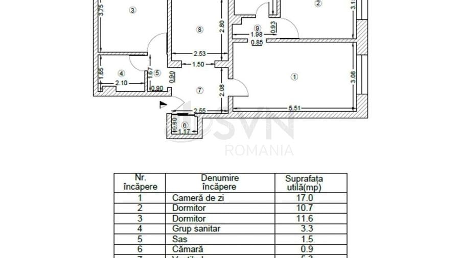 REA1027099 Apartament 3 camere Crangasi - 7